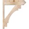 Ekena Millwork Merced Arts & Crafts Smooth Outlooker, Douglas Fir, 7 1/2"W x 28"D x 34"H OUT08X28X34MRC03SDF - alternate 3